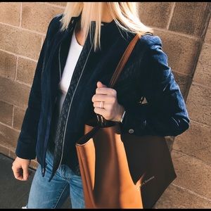 Blue Suede Jacket